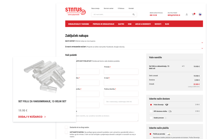 Optimiziran nakupni proces